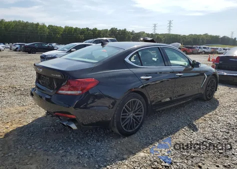 2019 Genesis G70 Prestige из США, поврежденный, VIN KMTG44LAXKU044261